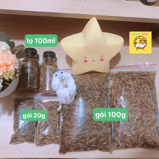 Sâu cho Hamster gói nhỏ,đồ ăn cho Hamster 20g,40g,100g