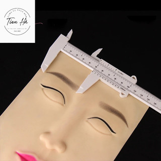 Thước mỏ vịt đo vẽ lông mày thước chữ F