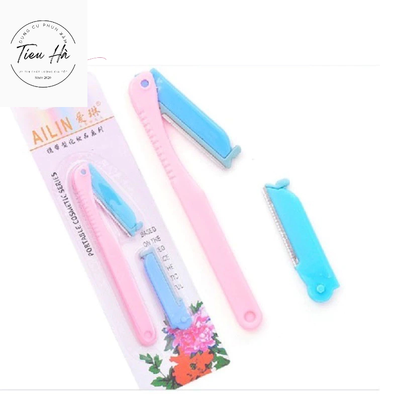 Dao cạo lông mày có cán Alin (1 lưỡi thay thế)