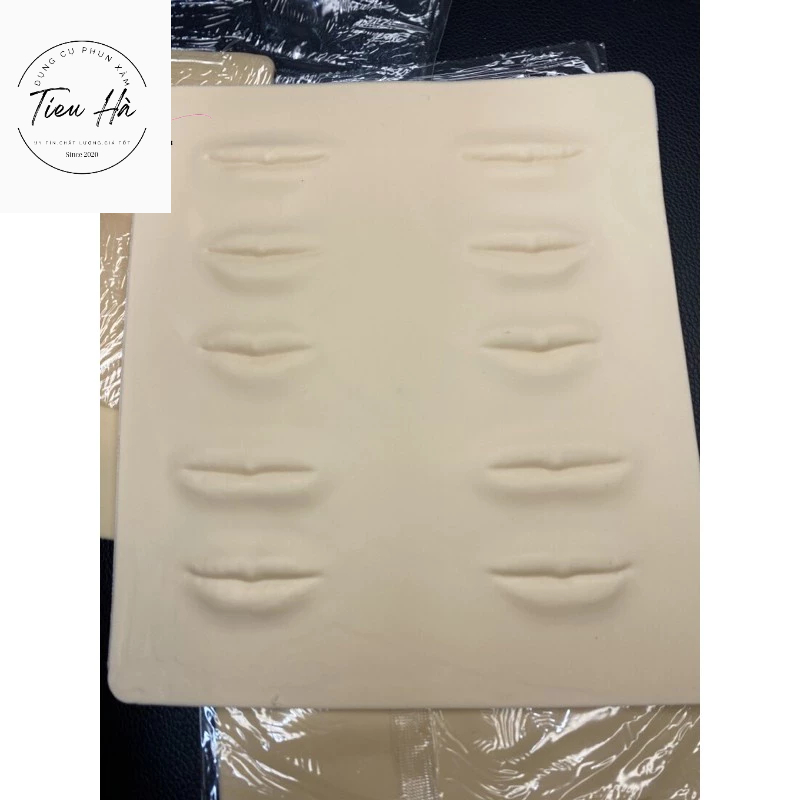 Da tập 3D phun xăm các hình môi, mày mí