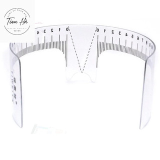 Thước chữ M ôm trán đo vẽ lông mày
