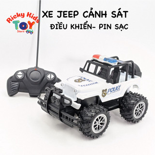Xe Cảnh Sát Điều Khiển từ Xa, Pin Sạc  [Nhiều Mẫu]