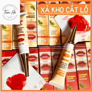 Dưỡng môi collagen kích màu Lip Balm 15g