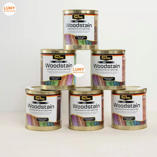 Sơn gỗ lau tay gốc dầu wood stain mã 530 - 550 (kèm bảng màu) lon 800gr, công ty Creative Life - LUMY Wood Decor