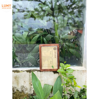 Khối menu mica 2 mặt mẫu mới nhất thị trường - lumywood