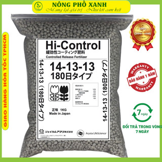 1kg phân tan chậm 14-13-13 tặng kèm 10 giỏ đựng phân Nhật Bản