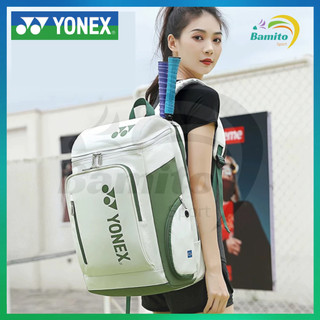Balo cầu lông yonex size 46 x 18 x 32cm - chống nước, chống sốc cho vợt - ba lô yonex - bamito sport