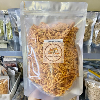 [Chắc xương] Tôm Sấy Khô Cho Thú Cưng, bổ sung canxi, tôm sấy thăng hoa, protein và khoáng chất cho thú cưng_ Hana pet