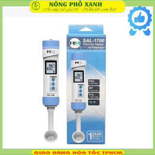 Máy Đo Độ Mặn Nước, thực phẩm, lẩu, phở Hàng Chính Hãng Hm Digital Mỹ Đo Độ Mặn Nước Tưới Cây, Chăn Nuôi Thủy Sản