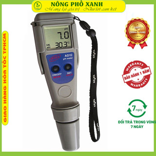 Máy Đo Độ Ph Nước Ad12 Đo Nhiệt Độ Và Độ Ph Nước Sản Xuất Tại Châu Âu