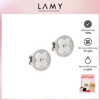 Khuyên tai nữ cde lucky leaves earrings silver cde3022sv
