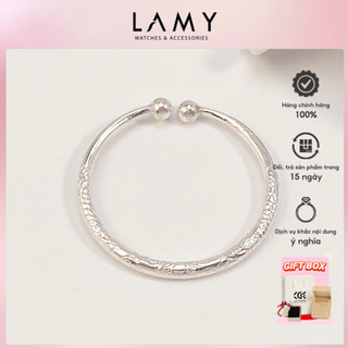 Lắc chân cho bé cde pattern silver anklet cde9024sv - lắc chân bạc ta cao cấp