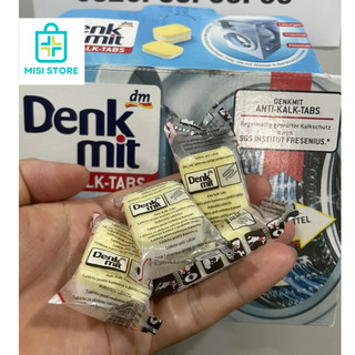 Viên tẩy lồng máy giặt Denkmit Anti Kalk Tabs, Đức