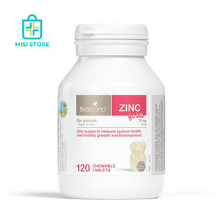 Kẹo kẽm ZinC Bio island 120 viên