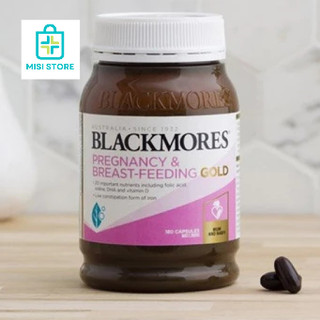 Vitamin tổng hợp bà bầu Blackmores Pregnancy and Breast Feeding Gold, 180 viên ( Bầu BLM )