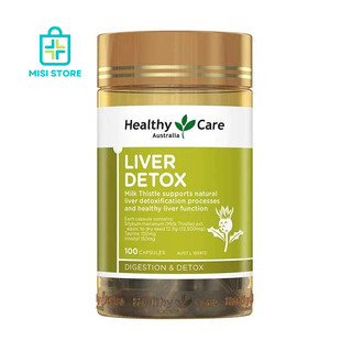 Viên uống giải độc gan Liver Detox Healthy Care 100 viên Úc ( Gan HC)