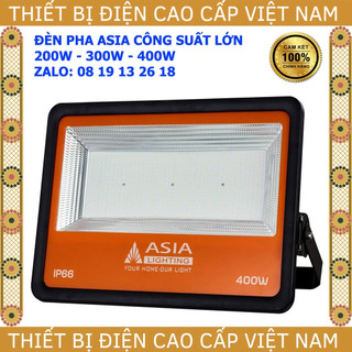 Đèn pha asia mã smd công suất lớn 400w, 300w, 200w, 150w, 100w chống nước ip66, bảo hành 2 năm