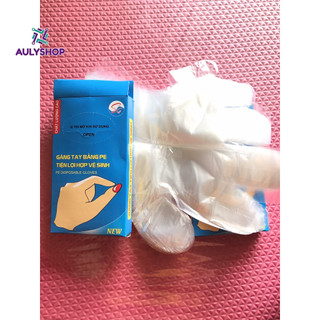 Hộp găng tay nilong tiện lợi, găng tay dùng một lần