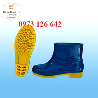 Ủng ngắn đi mưa size 36-43 màu xanh, ủng hái rau, ủng đi mưa, ủng làm vườn
