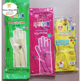Găng tay cao su Đông Cầu Vồng nhiều size S,M,L, găng tay rửa chén, rửa bát