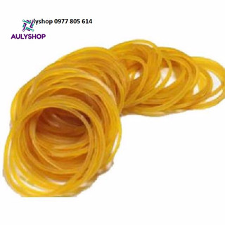 Bịch 0.5kg Dây Thun Nhỏ Trung Lớn, dây chun buộc siêu co dãn, dây thun vàng