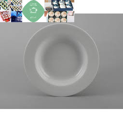 Đĩa sứ mộc trắng bằng đủ size