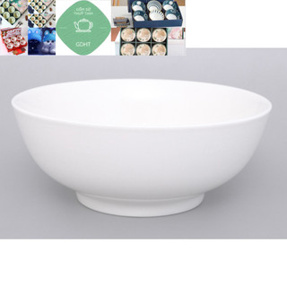 Tô sứ khum trắng 18cm