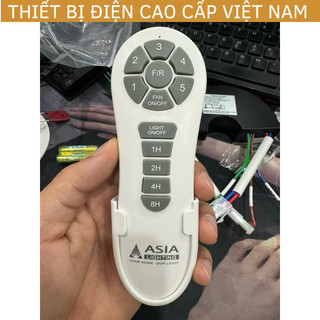 Điều khiển từ xa Quạt Trần chính hãng Asia, phụ kiện quạt trần Asia, điều khiển quạt Asia AC và DC