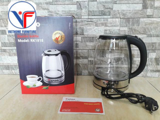 Ấm siêu tốc thủy tinh Rapido RK1818