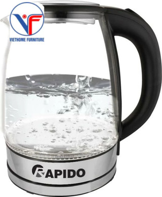 Ấm siêu tốc thủy tinh Rapido RK1818