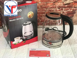 Ấm siêu tốc thủy tinh Rapido RK1818