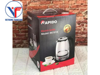 Ấm siêu tốc thủy tinh Rapido RK1818