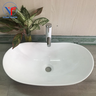 LAVABO - CHẬU RỬA MẶT ĐẶT BÀN THỎI TRẮNG