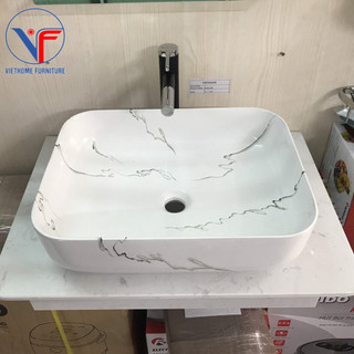 Kệ để lavabo đặt bàn bằng đá 700x490