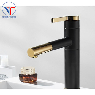VÒI LAVABO NÓNG LẠNH THÂN CAO 20CM