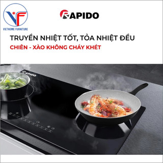 Chảo từ Rapido 28cm đáy chấm RP28-RD2