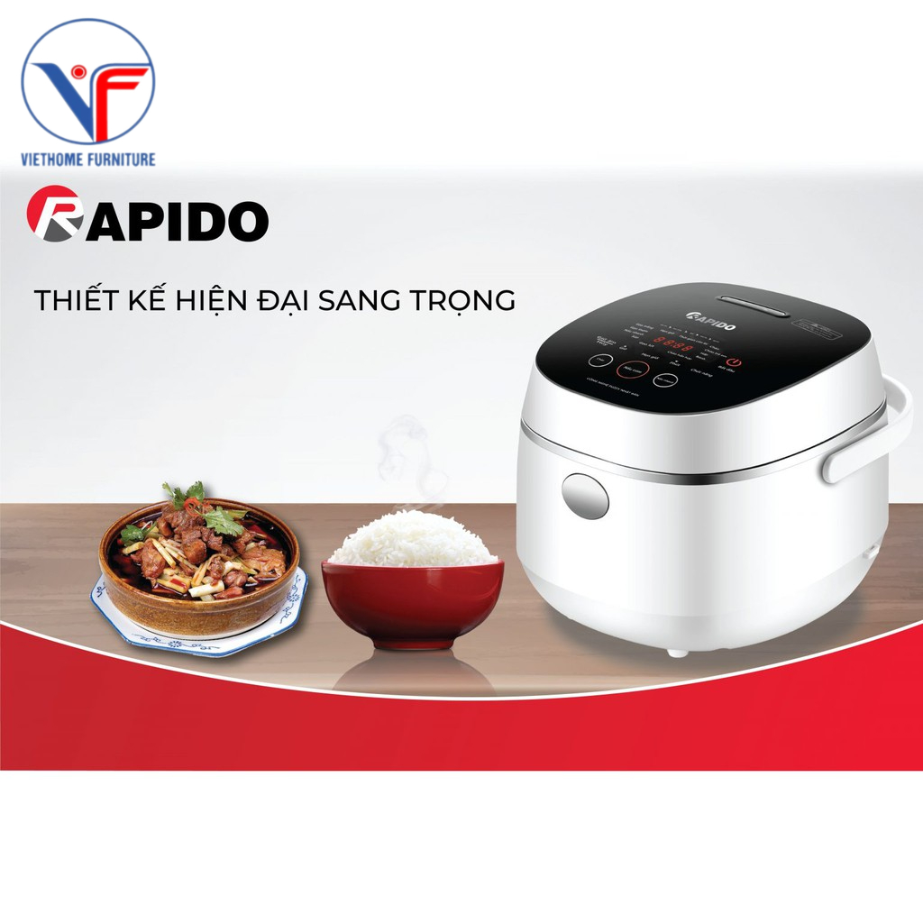 Nồi cơm điện tử Rapido RC-1.2D