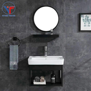 BỘ COMBO 4 MÓN TỦ + CHẬU LAVABO + KỆ GƯƠNG + GƯƠNG VUÔNG