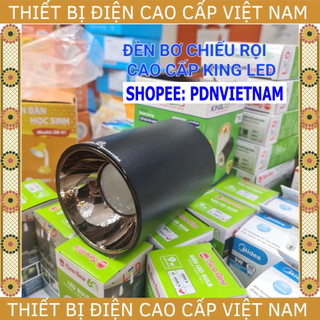 Đèn Bơ, đèn ống bơ thân dài Chiếu Rọi KingLed Emerald Cao Cấp, thiết kế độc đáo, choá đèn cao cấp