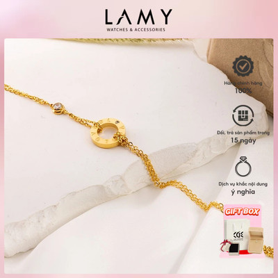 Lắc chân nữ LAMY Love Diamond- 9016