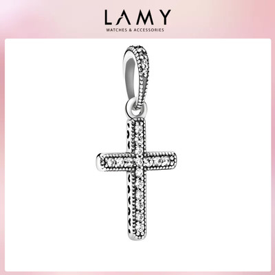 Charm bạc LAMY Classic Cross Pendant Charm 1156 - Charm cao cấp S925