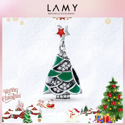 Charm bạc LAMY  Cây thông Noel Christmas Tree 1545