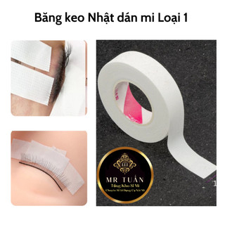 (LOẠI 1) Băng keo Nhật dán mi (1.2x9m) thoáng khí chống cộm,dán được cho cả mi trên và dưới- Mr Tuấn