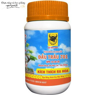 Phân bón đầu trâu 701 kích thích ra hoa