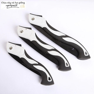 Cưa mini cầm tay,Cưa cầm tay mini có thể gấp gọn lưỡi cưa siêu sắc dành cho nhà vườn cưa cành cây