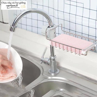 Giá kệ để giẻ rửa bát inox