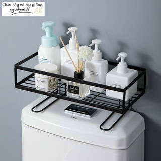 Kệ sau toilet 1tầng sắt