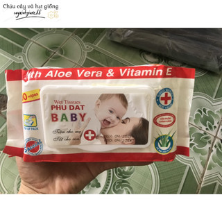 Khăn giấy ướt phú đạt