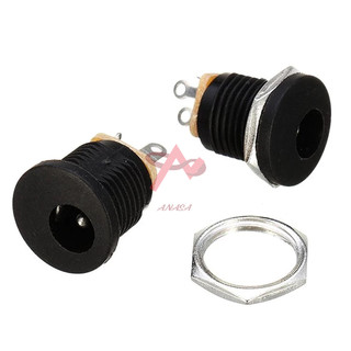 Jack dc 5.5x2.1 có ốc vặn