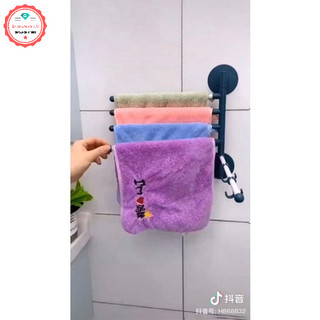 Thanh treo gắn tường 5 nhánh, thanh treo khăn, thanh treo đa năng